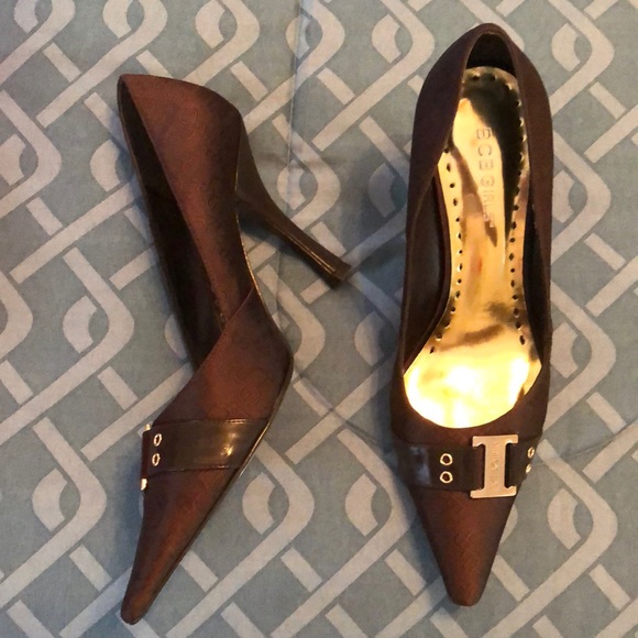 chocolate pumps shoes